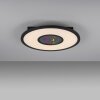 Leuchten-Direkt ASTRO Ceiling Light LED black, 2-light sources, Remote control, Colour changer