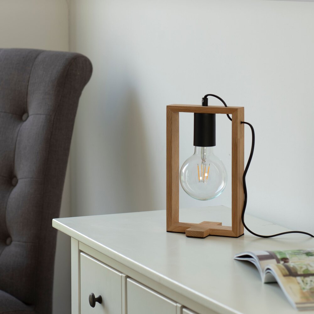 Leuchten-Direkt FRANKY Table lamp black, 1-light source