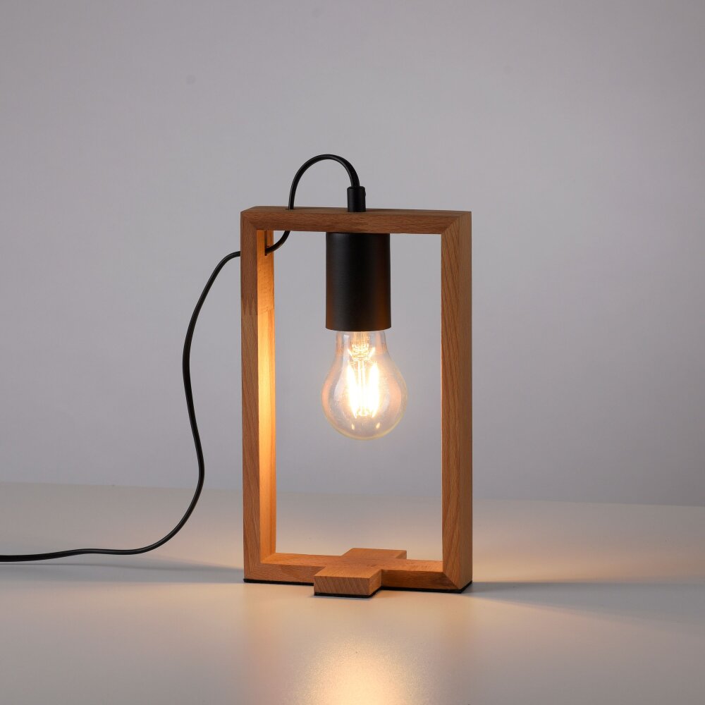 Leuchten-Direkt FRANKY Table lamp black, 1-light source