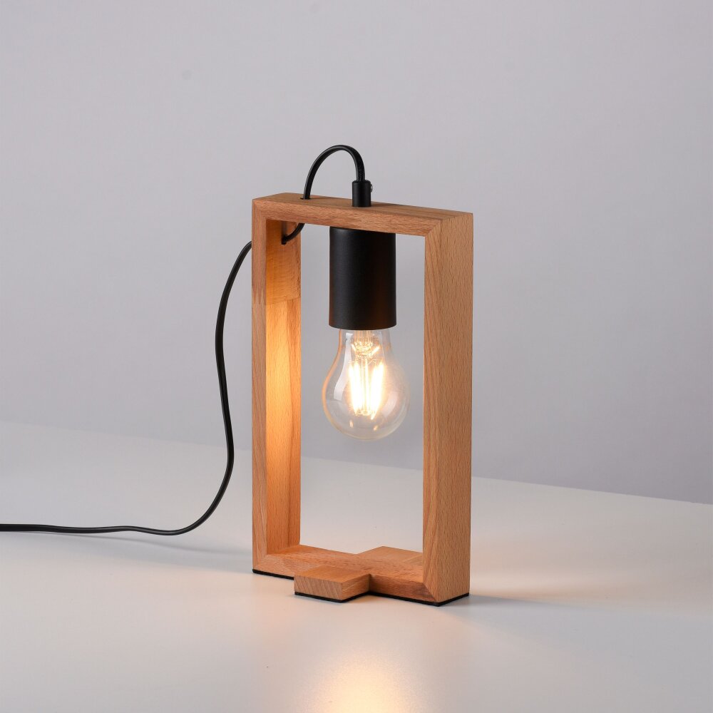 Leuchten-Direkt FRANKY Table lamp black, 1-light source