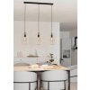 Eglo BAJAZZARA Pendant Light black, 3-light sources