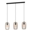 Eglo BAJAZZARA Pendant Light black, 3-light sources