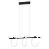 Eglo CARANACOA Pendant Light LED black, 3-light sources