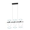 Eglo CARANACOA Pendant Light LED black, 3-light sources