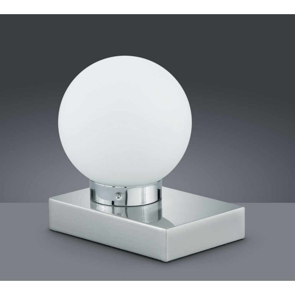 Trio Davi 2 Table lamp matt nickel, 1-light source
