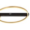 Globo LUFFY Ceiling Light LED gold, black, 1-light source