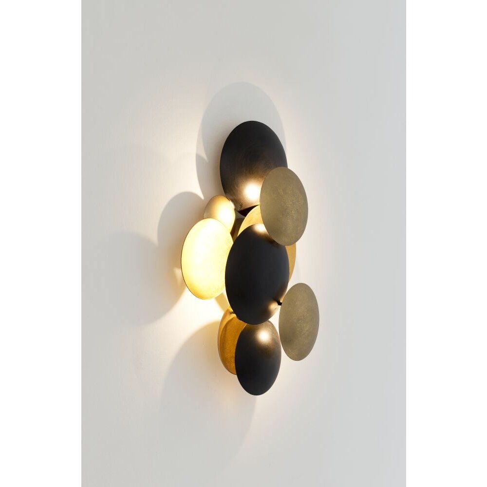 Holländer BOLLADARIA PICCOLO wall luminaires LED brown, gold, black, 3-light sources