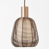 Brilliant Wallace Pendant Light Mocha, 1-light source