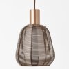 Brilliant Wallace Pendant Light Mocha, 1-light source