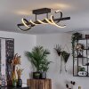 Alvarim Ceiling Light LED black, 1-light source