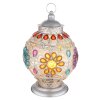 Globo GELASIUS Table lamp grey, silver, 1-light source