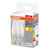 OSRAM CLASSIC B Set of 2 LED E14 4 Watt 2700 Kelvin 470 Lumen