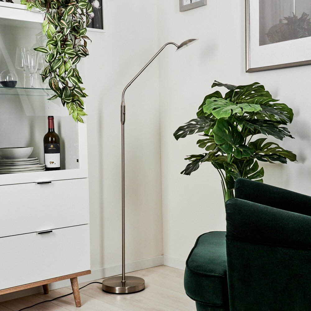 Chirep Floor Lamp LED matt nickel, 1-light source