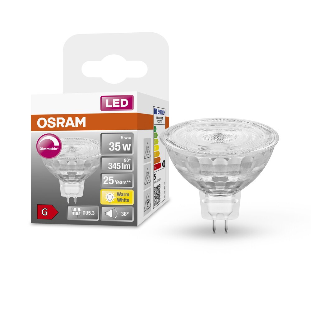 Osram LED 4,9 Watt 2700 Kelvin 4058075796713 | illumination.co.uk