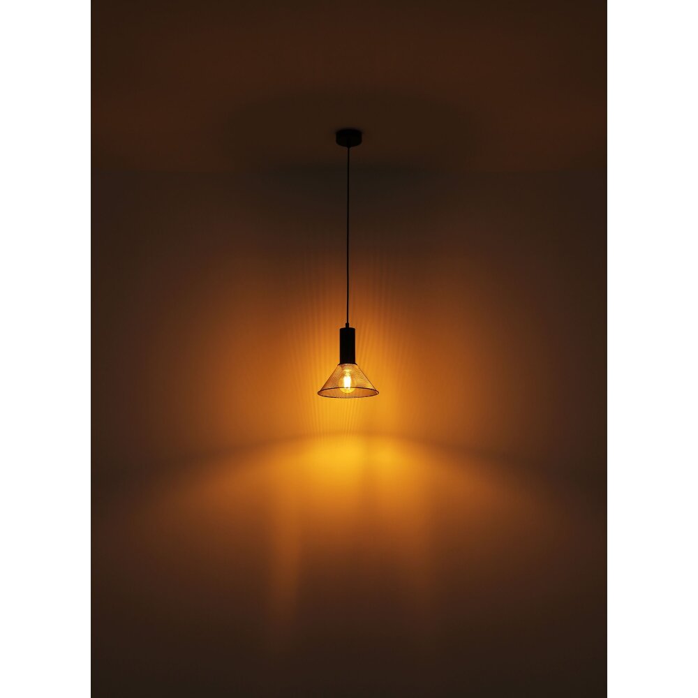 Globo JEDD Pendant Light black, 1-light source