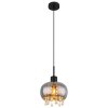 Globo CORRY Pendant Light black, 1-light source