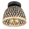 Globo COLLY Ceiling Light black, 1-light source