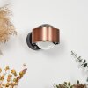 Sapri Wall Light copper, black, 1-light source