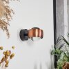 Sapri Wall Light copper, black, 1-light source