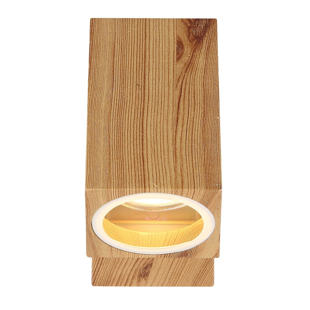 Globo VERONIKA Outdoor Wall Light Wood like finish, 1-light source