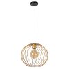 Lucide DANZA Pendant Light black, 1-light source