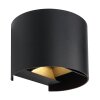 Globo VERONIKA Outdoor Wall Light LED black, 1-light source