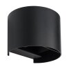 Globo VERONIKA Outdoor Wall Light LED black, 1-light source