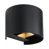 Globo VERONIKA Outdoor Wall Light LED black, 1-light source