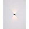 Globo VERONIKA Outdoor Wall Light LED black, 1-light source