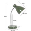 Steinhauer Spring Table lamp green, 1-light source