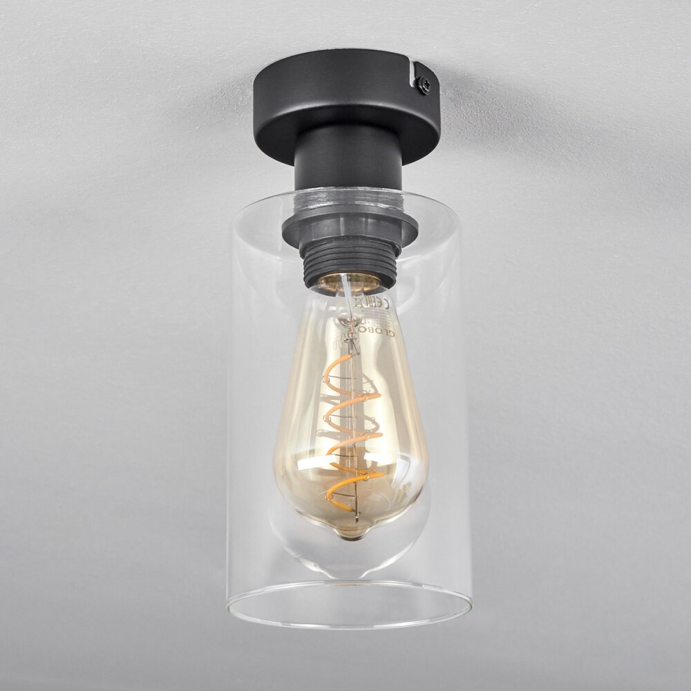 Hunouri Ceiling Light black, 1-light source