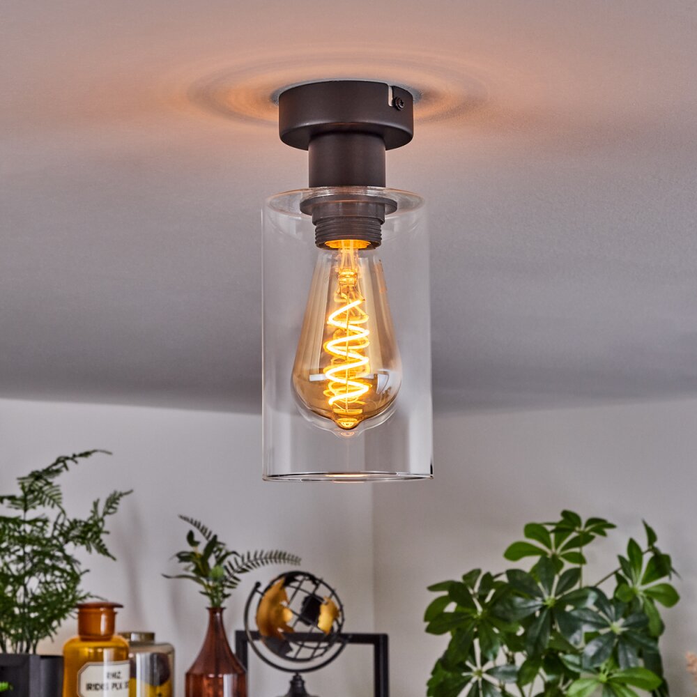 Hunouri Ceiling Light black, 1-light source