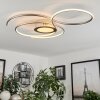 Olok Ceiling Light LED silver, white, 1-light source, Remote control