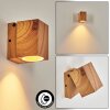 Skaabu Outdoor Wall Light Wood like finish, 1-light source