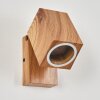 Skaabu Outdoor Wall Light Wood like finish, 1-light source