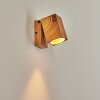 Skaabu Outdoor Wall Light Wood like finish, 1-light source