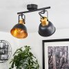 Borik Ceiling Light black, 2-light sources