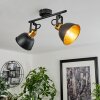 Borik Ceiling Light black, 2-light sources