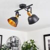 Borik Ceiling Light black, 2-light sources