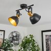 Borik Ceiling Light black, 2-light sources