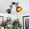 Borik Ceiling Light black, 2-light sources