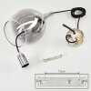 Capdevila Pendant Light chrome, 1-light source