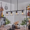 Koyoto Pendant Light glass 15 cm clear, 4-light sources