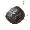 Coil Table lamp dark brown, matt nickel, 1-light source