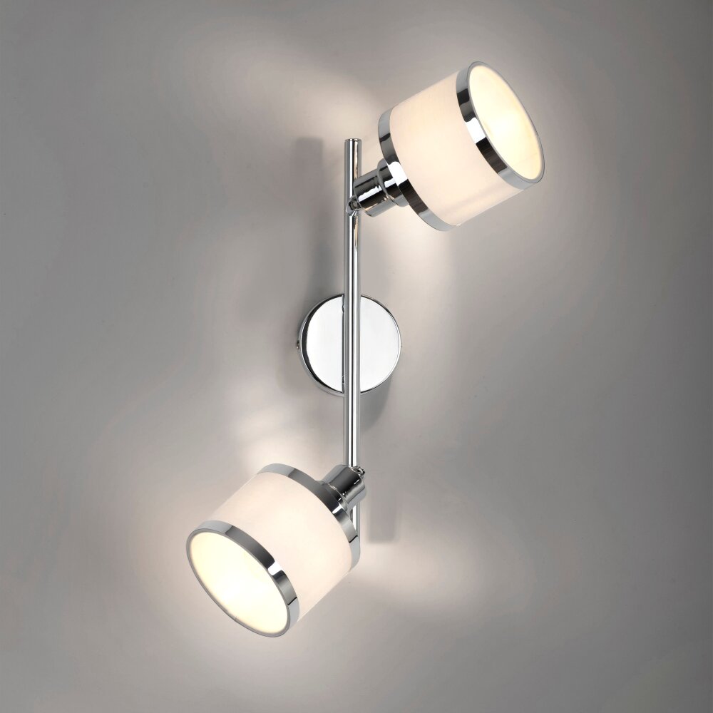 Leuchten-Direkt ACCOR Ceiling Light silver, 2-light sources