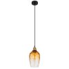 Globo SALVY Pendant Light black, 1-light source