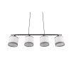 Reality DAVOS Pendant Light chrome, 4-light sources