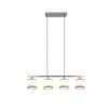 Reality DAVOS Pendant Light chrome, 4-light sources