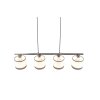 Reality DAVOS Pendant Light chrome, 4-light sources