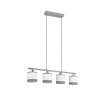 Reality DAVOS Pendant Light chrome, 4-light sources